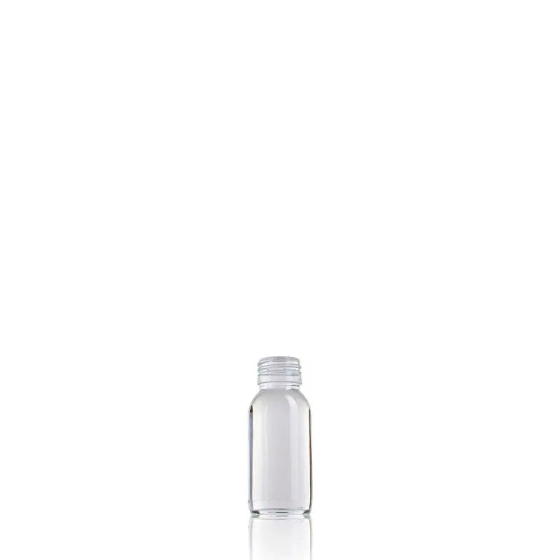 Pet cap with wide dropper Pilfer Proof 28 for sale in bulk by The Pack Stock Ocean glass flacon 60 ml Pilfer Proof 28  The Pack Stock EU