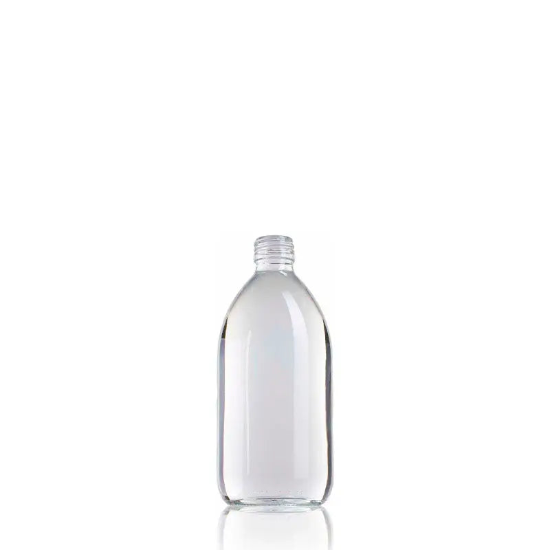 Pet cap with wide dropper Pilfer Proof 28 for sale in bulk by The Pack Stock Ocean glass bottle 500 ml  pilfer proof 28  The Pack Stock EU