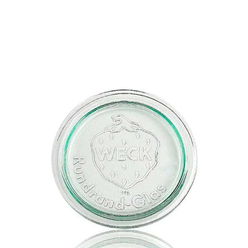 Tampa de vidro Weck D40 à venda a granel pela Berlin Packaging Weck Glass Cap 40  The Pack Stock EU