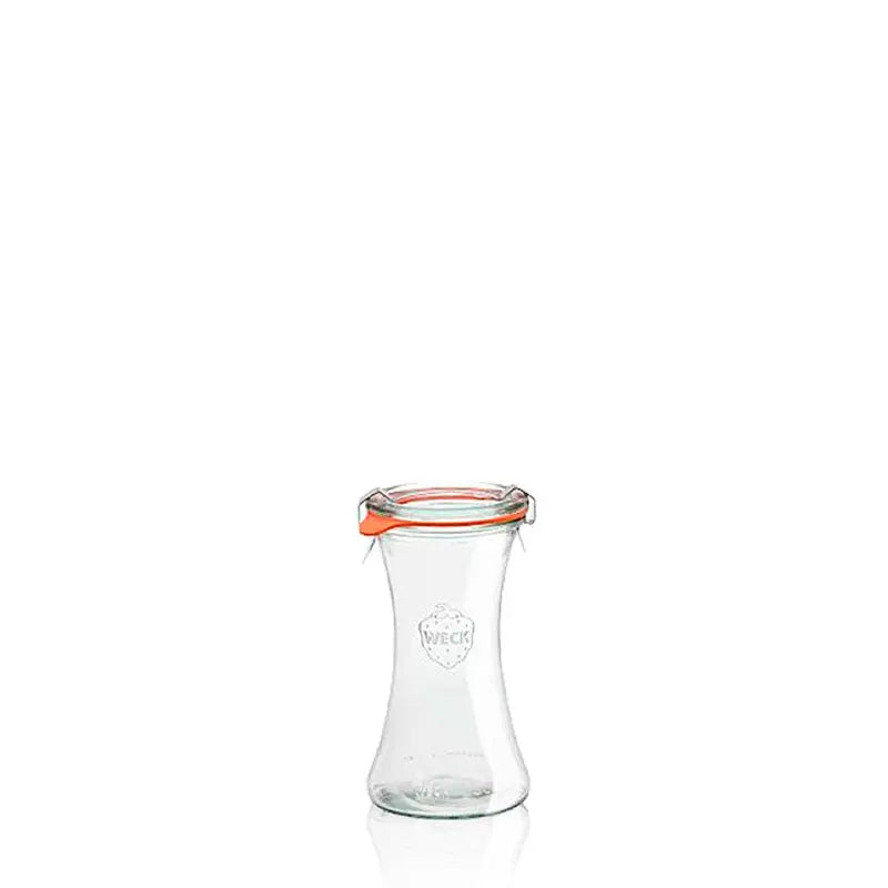 Tarro de cristal Weck Deli 100 ml swing stopper 40 a la venta al por mayor por The Pack Stock Weck Deli glass jar 100 ml swing stopper 40  The Pack Stock EU
