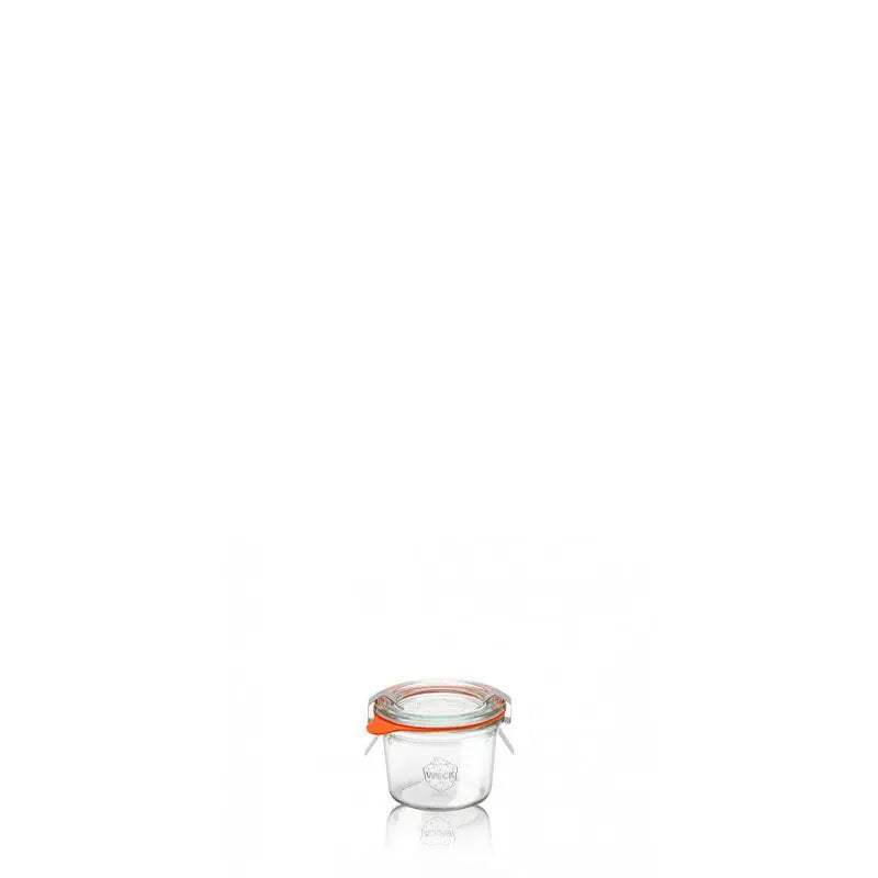 Couvercle en plastique Weck D40 en vente en vrac par The Pack Stock Weck Mold glass jar 35 ml swing stopper 40  The Pack Stock EU