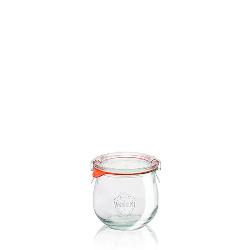 Tapa de plástico Weck 80 a la venta al por mayor por The Pack Stock Weck Tulip Glass Jar 370 Swing Stopper 80  The Pack Stock EU