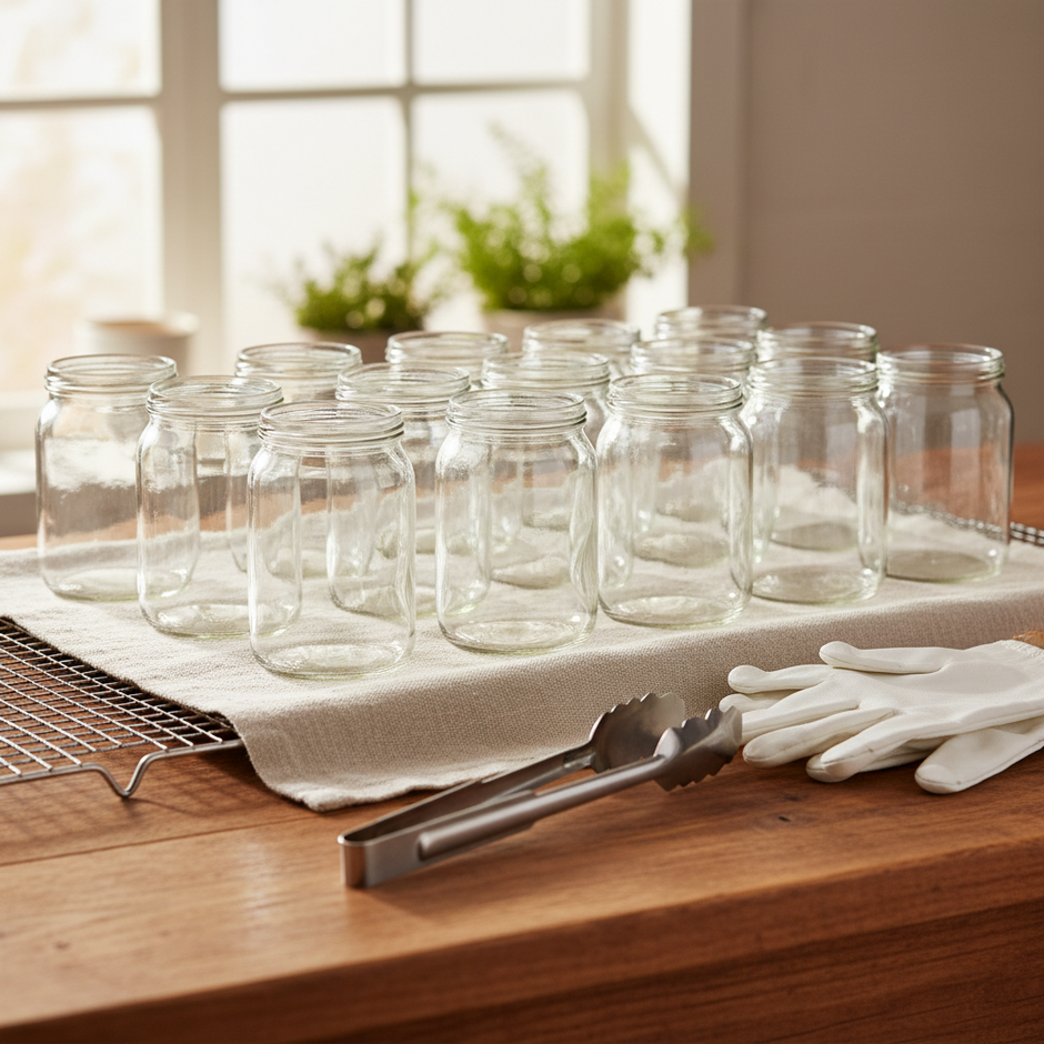Complete guide to sterilising glass jars: methods comparison (boiling vs oven vs dishwasher)