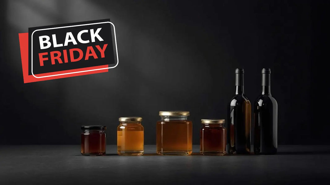 Black Friday | Your Glass and Plastic Packaging Online with special discount