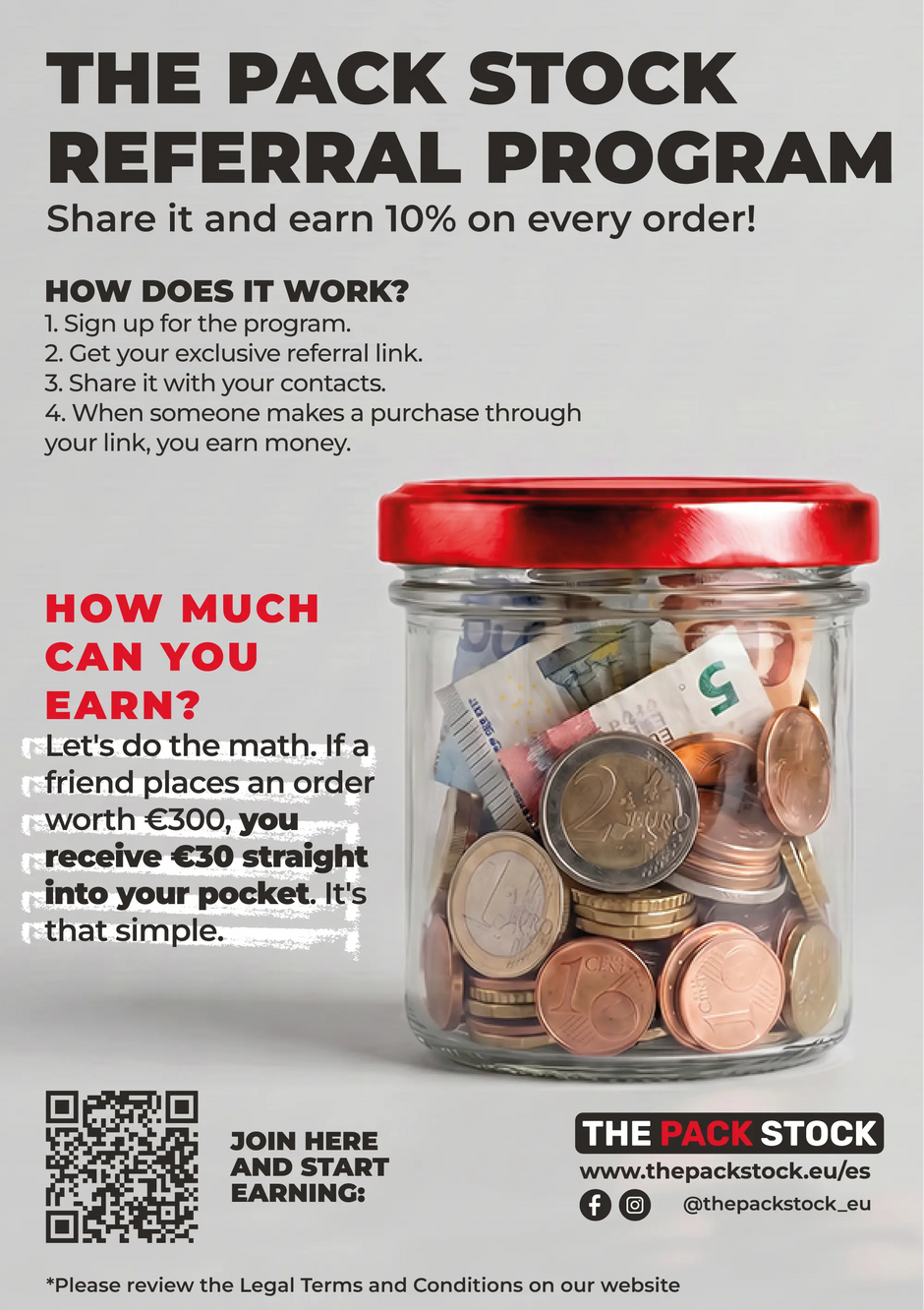 The Pack Stock Referral Program: Earn Money by Recommending the Packaging You Already Love The Pack Stock EU