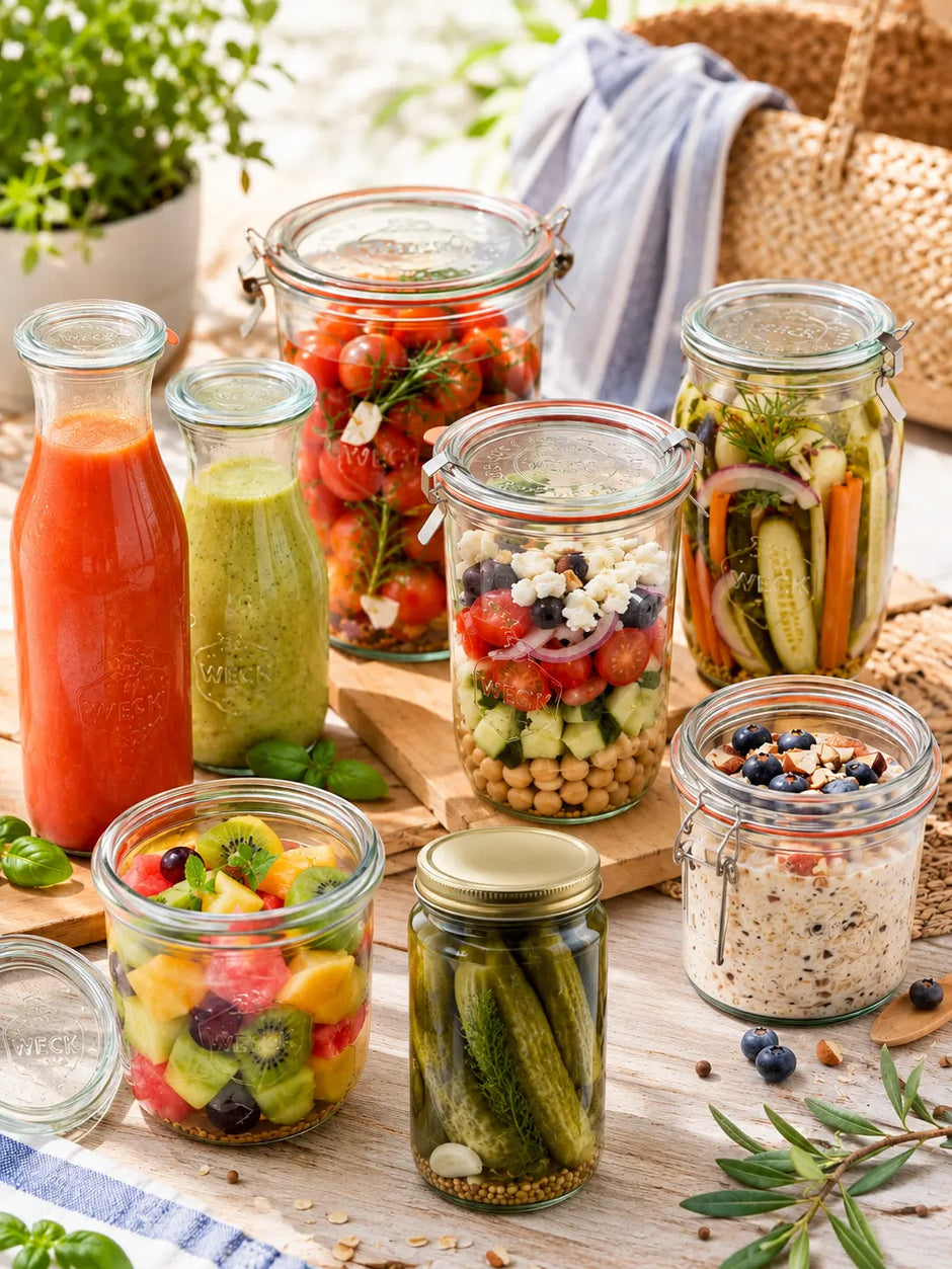 Summer Preserves: Easy Recipes to Take Anywhere in Our Containers The Pack Stock EU