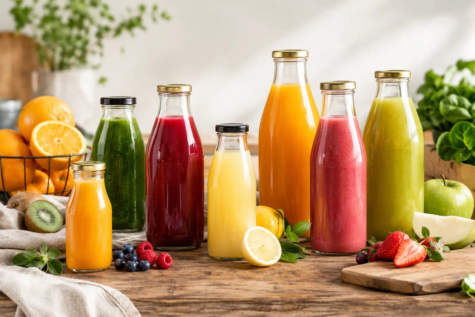 Glass Bottles to Make Your Juices Irresistible The Pack Stock EU