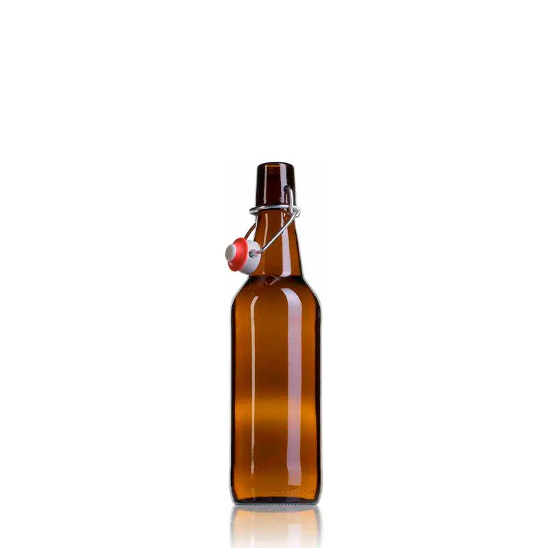en vente en vrac par The Pack Stock Beer glass bottle 500 ml Swing Stopper  The Pack Stock EU