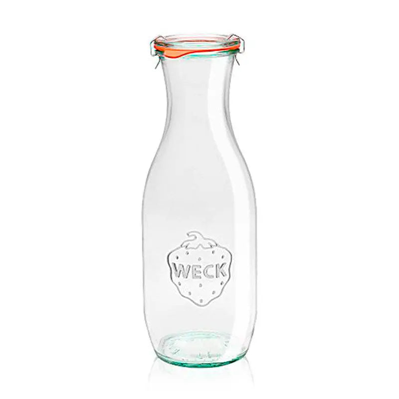 en vente en vrac par The Pack Stock Weck Juice glass jar 1000 ml swing stopper  60  The Pack Stock EU