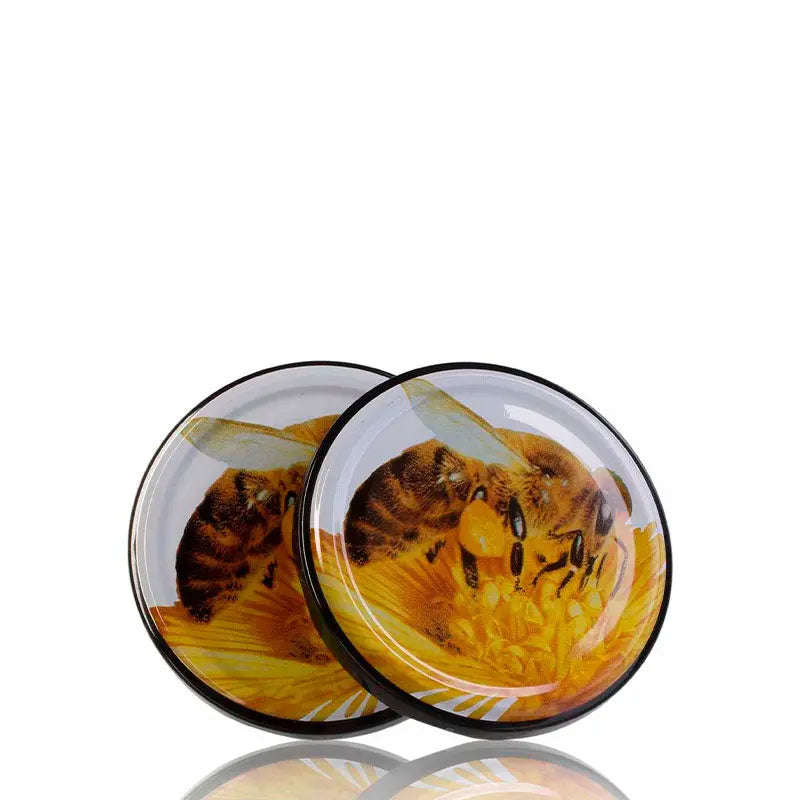 Lid pasteurization Twist Off 66 Gold Bee  The Pack Stock EU