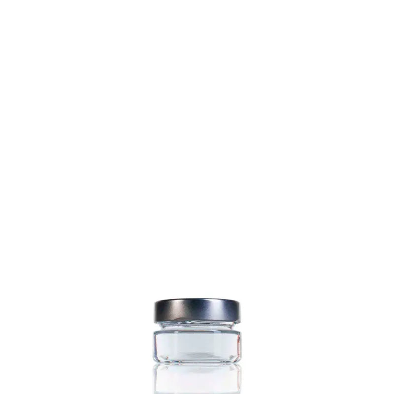 à venda a granel pela Berlin Packaging Élite jar glass 70 ml Twist off 58 Deep  The Pack Stock EU
