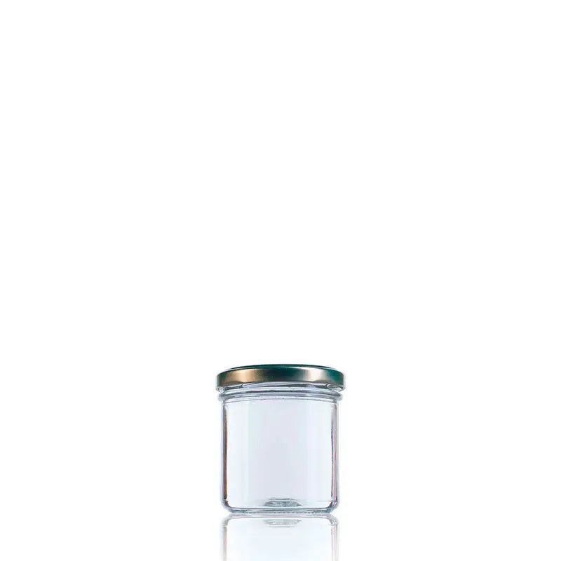 a la venta al por mayor por The Pack Stock Recto glass jar 165 ml Twist off 66  The Pack Stock EU
