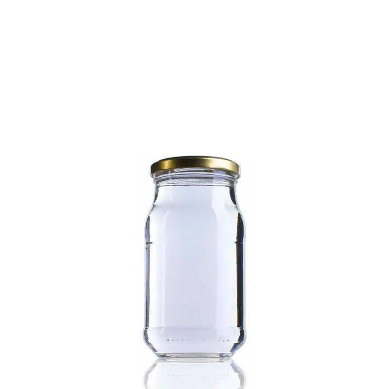 en vente en vrac par The Pack Stock Salsa glass jar 480 ml Twist off 66  The Pack Stock EU