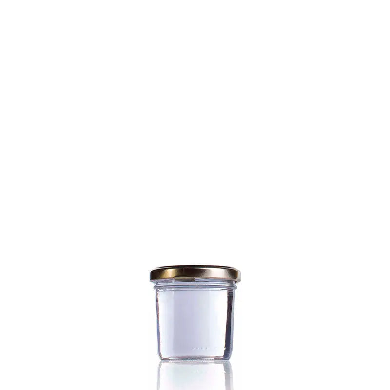for sale in bulk by The Pack Stock Pate glass jar 128 ml twist off 63  The Pack Stock EU