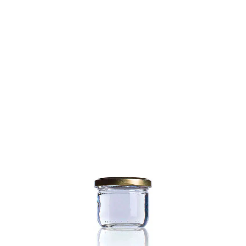 a la venta al por mayor por The Pack Stock Juvasa glass jar 120 ml Twist off 66  The Pack Stock EU