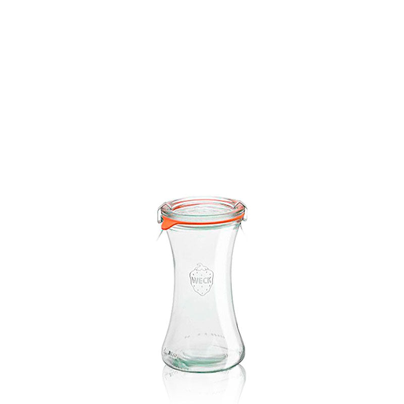 Weck Deli glass jar 200 ml swing stopper 60