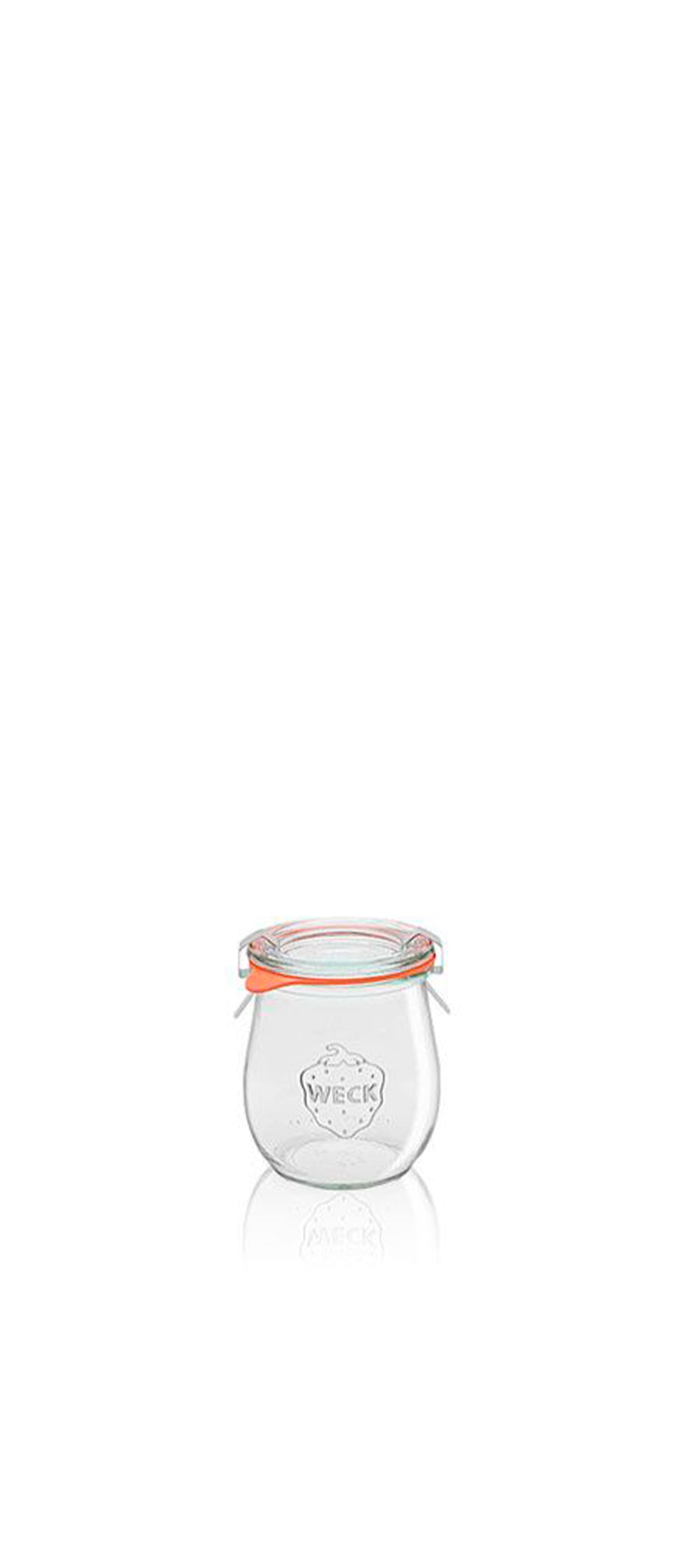 Weck Tulip glass jar  220 ml swing stopper 60