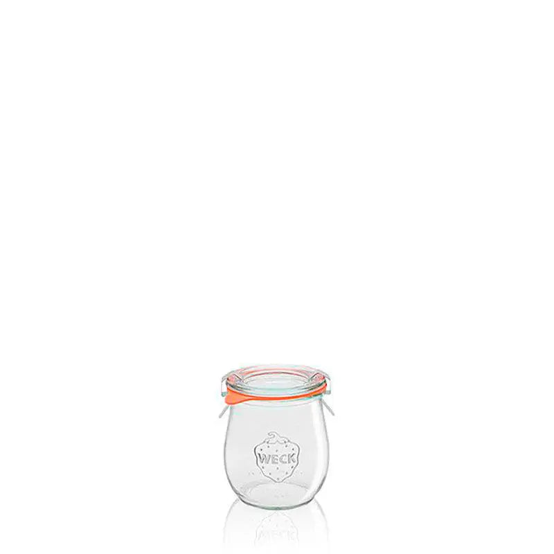 en vente en vrac par The Pack Stock Weck Tulip glass jar  220 ml swing stopper 60  The Pack Stock EU