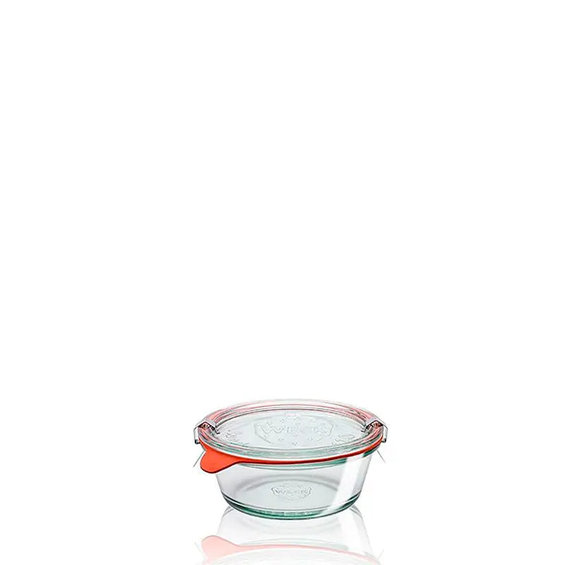 à venda a granel pela Berlin Packaging Weck Mold glass Jar 300 ml swing stopper 120  The Pack Stock EU