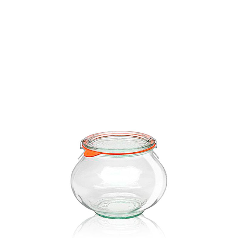 Weck Deco glass jar 1062 ml swing stopper 100