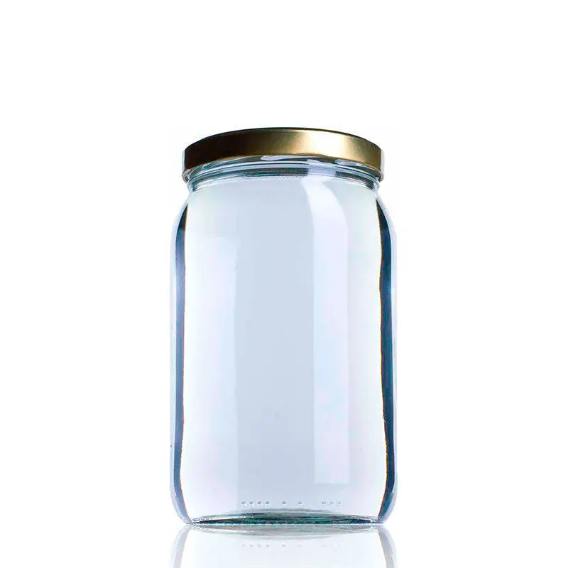 à venda a granel pela Berlin Packaging 1/2 Galon glass jar 1966 ml Twist off 110  The Pack Stock EU