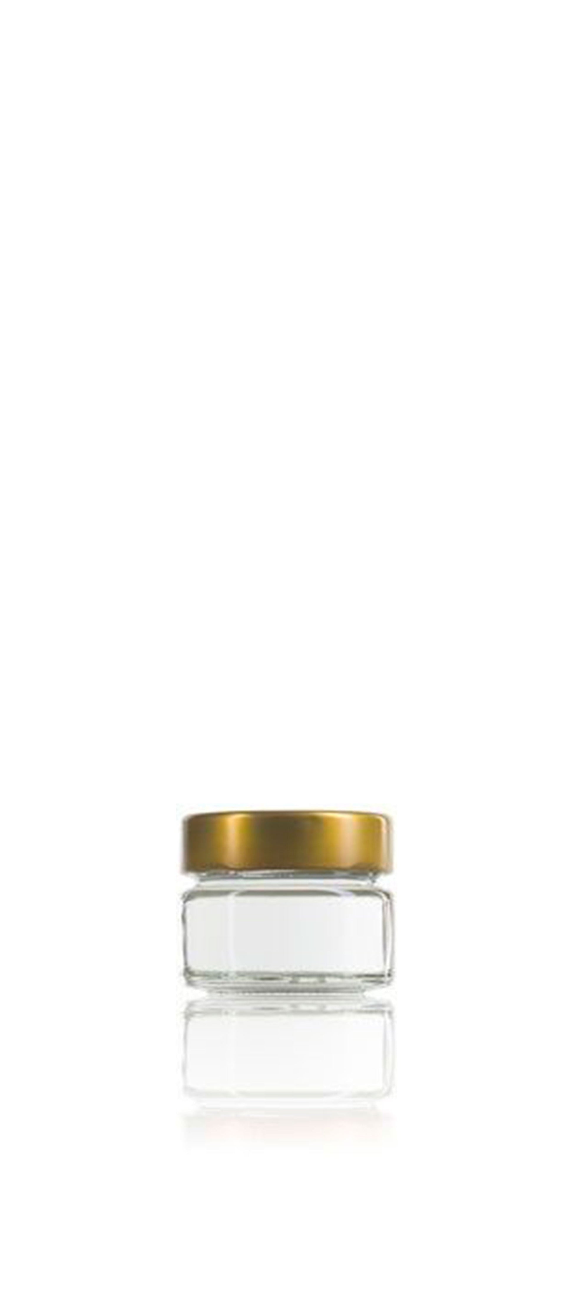 Roma glass jar 80 ml twist off 58 Deep