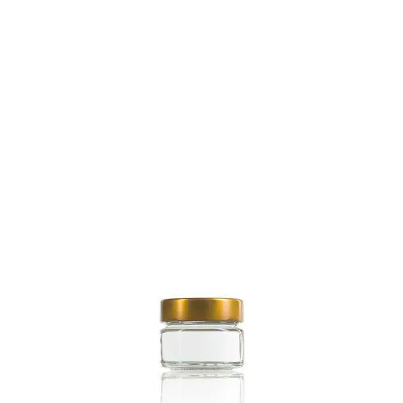 Roma glass jar 80 ml twist off 58 Deep  The Pack Stock EU
