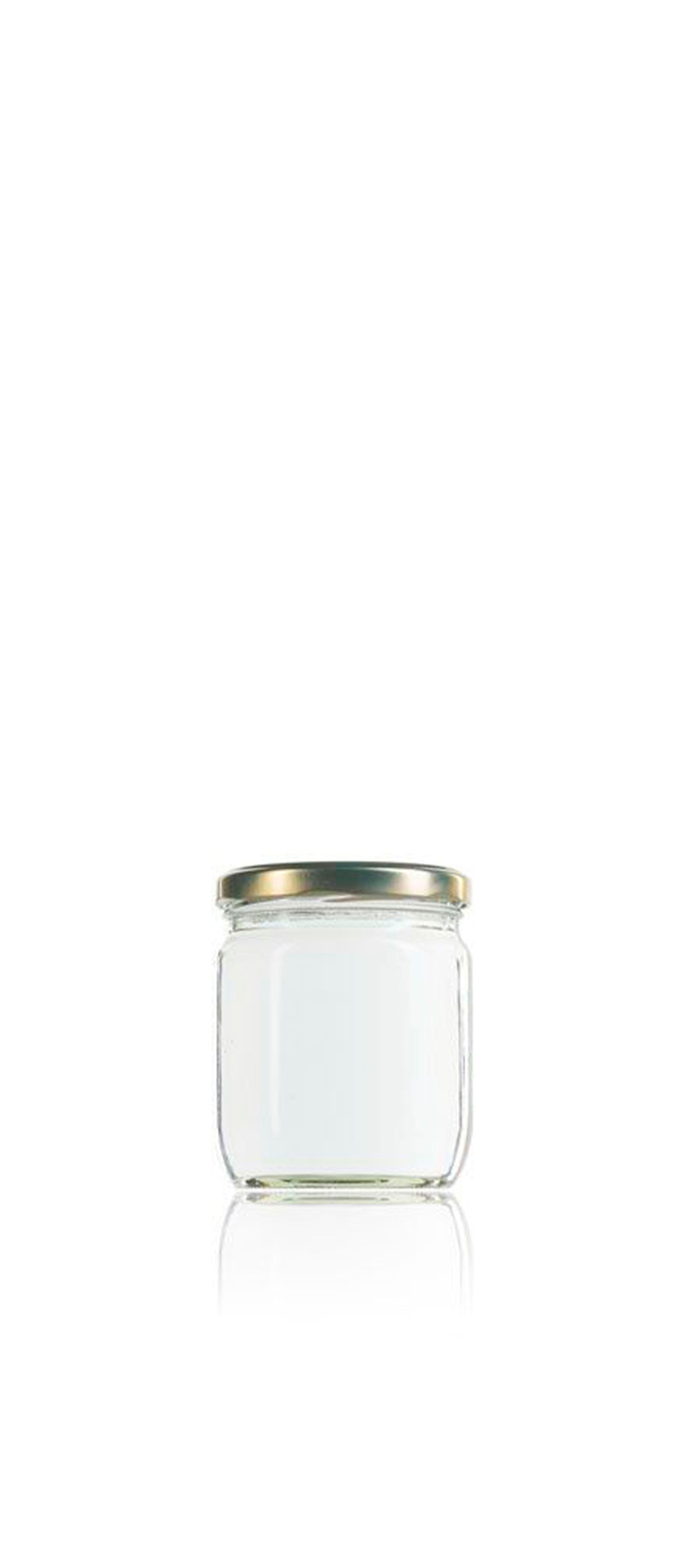 Pot glass jar 425 ml Twist off 82