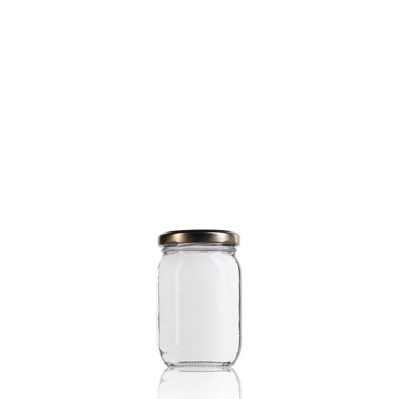 en vente en vrac par The Pack Stock Std Glass Jar 209 ml Twist Off 58  The Pack Stock EU