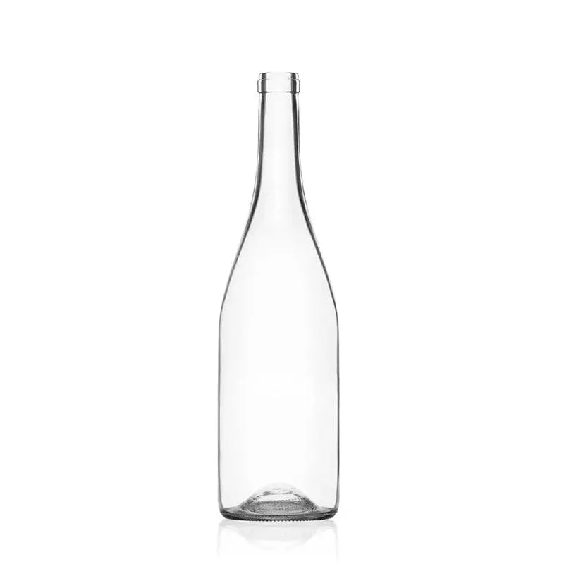 à venda a granel pela Berlin Packaging Burgundy Ecova Optima glass bottle 750 ml Cork  The Pack Stock EU